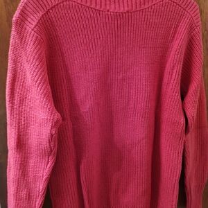 Belle by Kim Gravel Ribbed Cardigan - Rich Pink